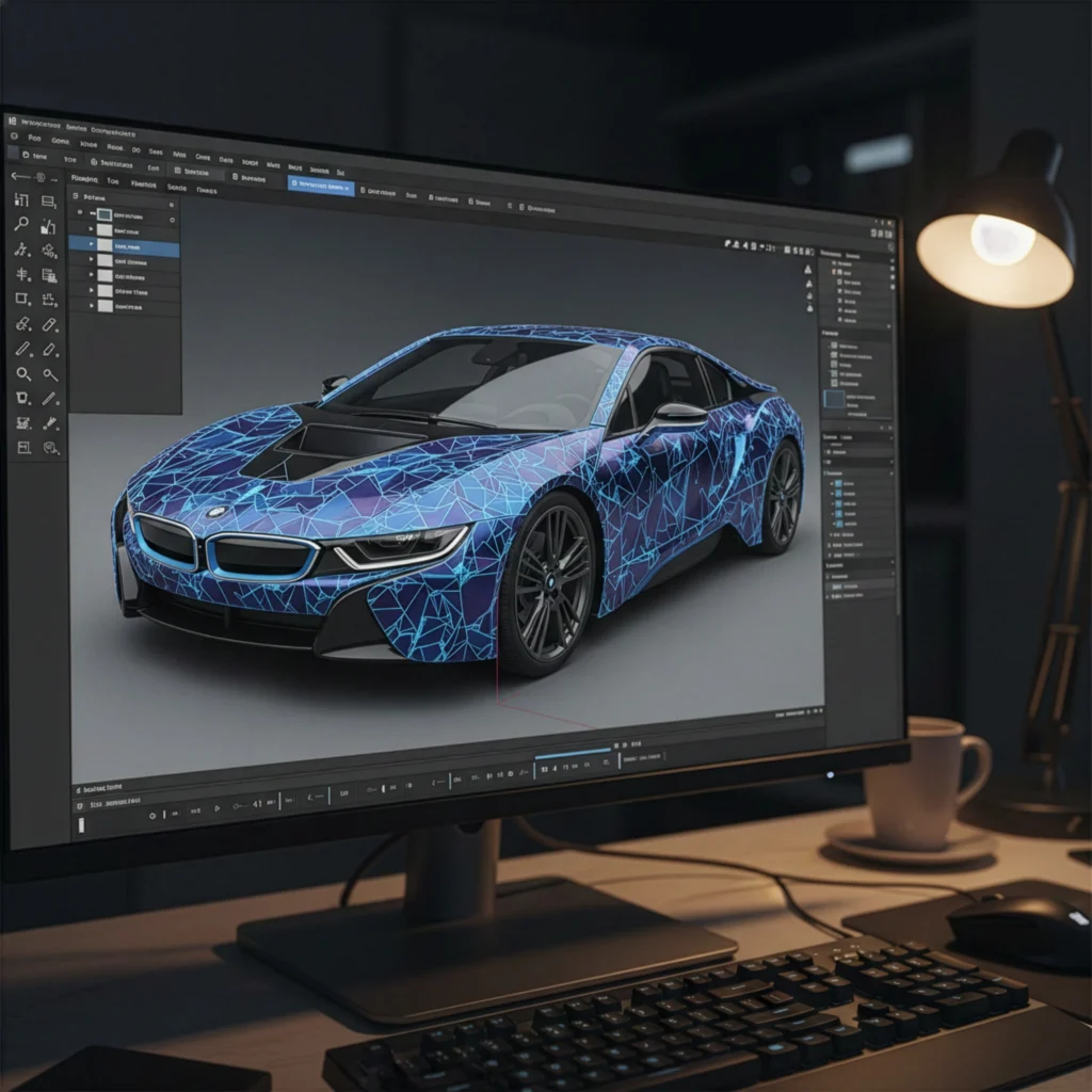 Iseni Werbetechik_Fahrzeugdesign